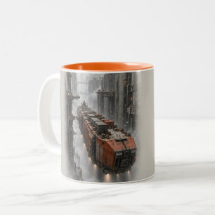 Tasse 2 Couleurs Cargo Navire Canyonneur