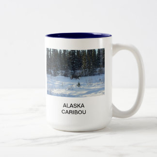 Tasse 2 Couleurs Caribou de l'Alaska