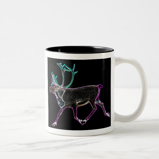 Tasse 2 Couleurs Caribou électrique (Droit)