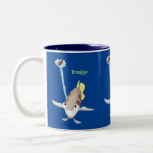 Tasse 2 Couleurs Caricature de Tir à l'arc