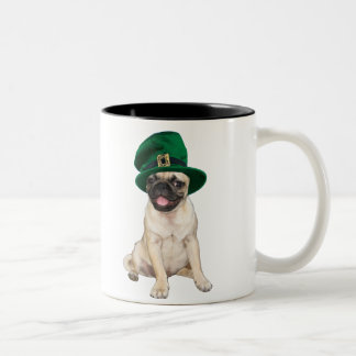 Tasse 2 Couleurs Carlin irlandais