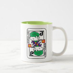 Tasse 2 Couleurs Carte de jeu Chibi Joker