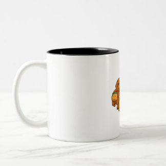 Tasse 2 Couleurs Cartoon Dachshunds as hot dogs