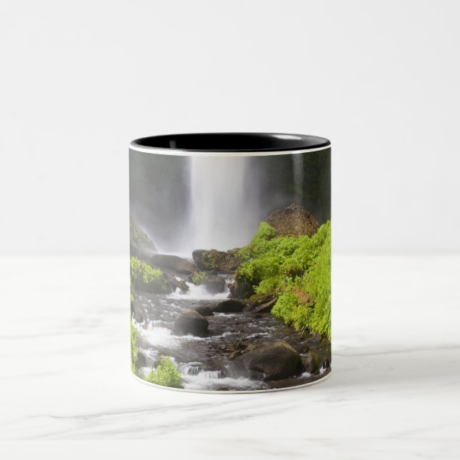 Tasse 2 Couleurs Cascade et rivière brouillées (Centre)