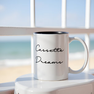 Tasse 2 Couleurs Cassette Dreams Rétro