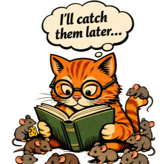 Tasse 2 Couleurs cat book