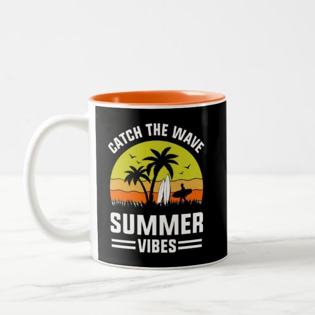 Tasse 2 Couleurs Catch The Wave Summer Vibes-64193 (Gauche)