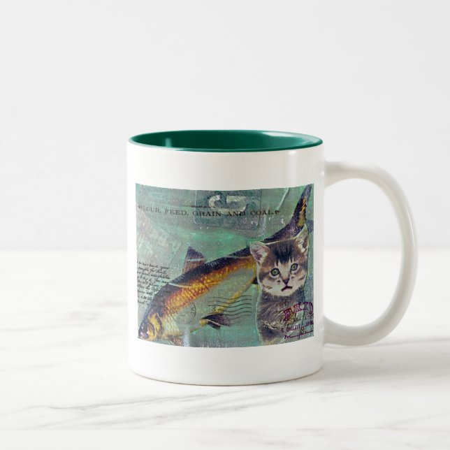 Tasse 2 Couleurs Catfishing (Droit)