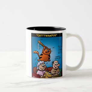 Tasse 2 Couleurs Cattywampus
