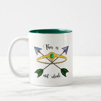 Tasse 2 Couleurs Ce n'est pas la boue idéale