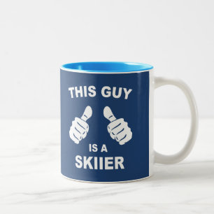 Tasse 2 Couleurs Ce Type Est Un Skieur