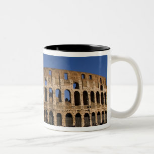 Tasse 2 Couleurs Célèbre Colisée de Rome Italie Lieu historique 