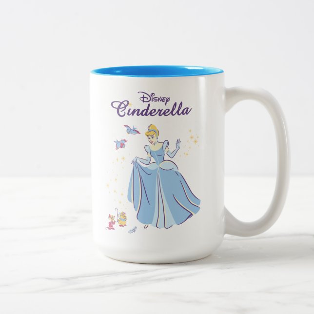 Tasse 2 Couleurs Cendrillon | Bibbidi, Bobbidi, Boo (Droit)