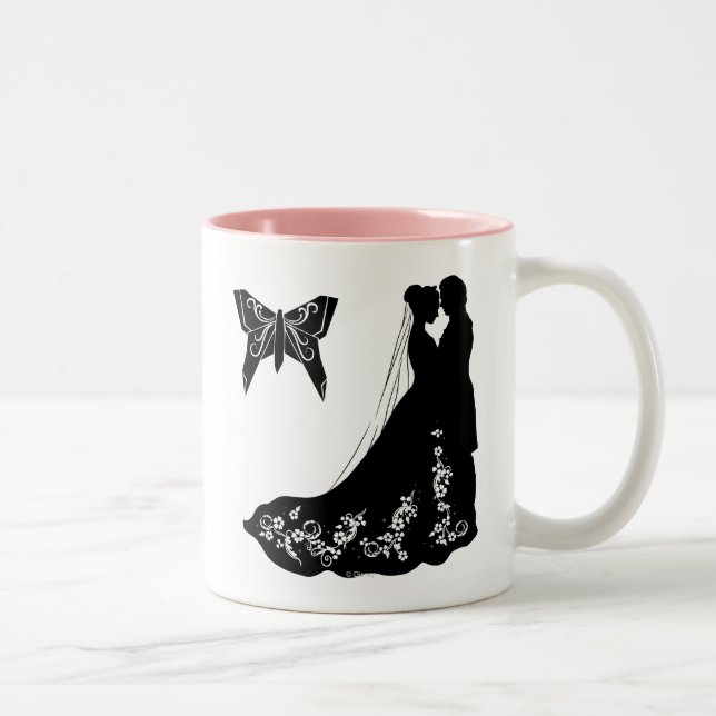 Tasse 2 Couleurs Cendrillon Et Le Prince Charmant (Droit)