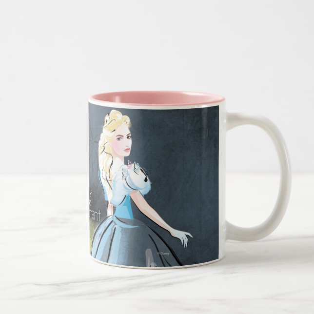 Tasse 2 Couleurs Cendrillon Moment fée (Droit)