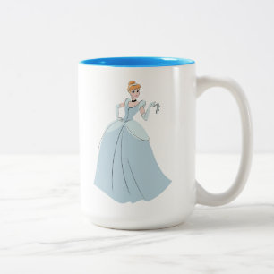 Tasse 2 Couleurs Cendrillon Moment magique