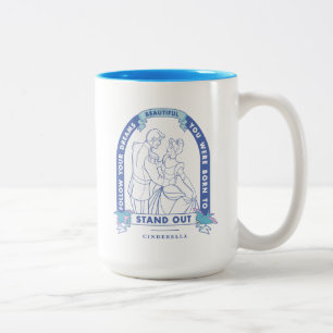 Tasse 2 Couleurs Cendrillon   Suivez vos rêves