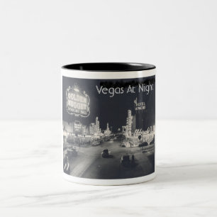 Tasse 2 Couleurs Centre-ville Vintage de Las Vegas