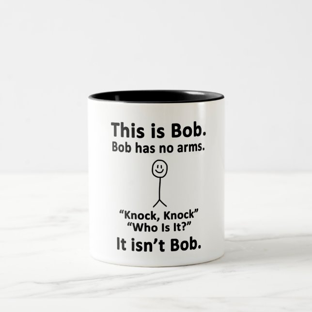 Tasse 2 Couleurs C'est Bob (Centre)