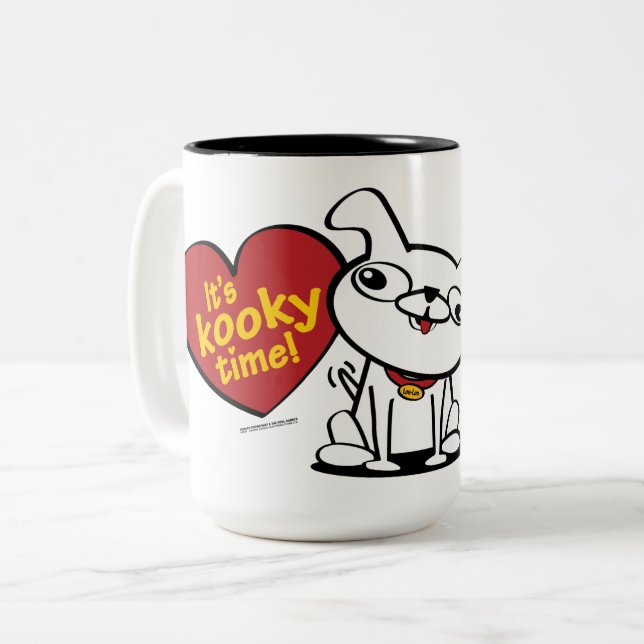 Tasse 2 Couleurs C'est l'heure de Kooky (Devant gauche)