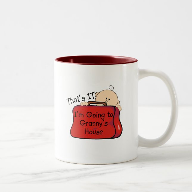 Tasse 2 Couleurs C'est lui mamie (Droit)