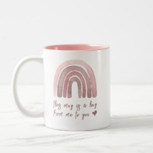 Tasse 2 Couleurs C'est Un Câlin De Ma Part Pour Toi