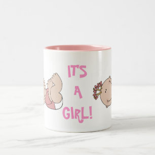 Tasse 2 Couleurs C'est une boue en céramique pour fille