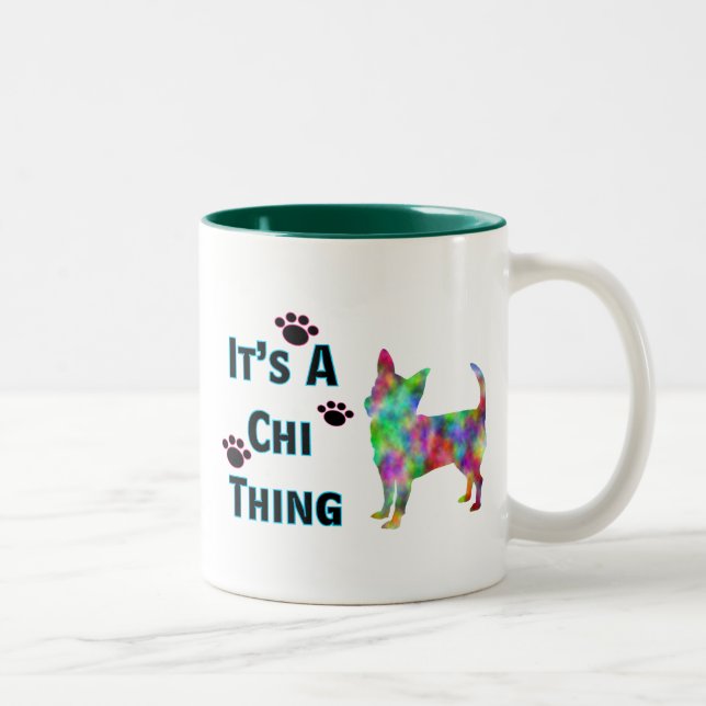 Tasse 2 Couleurs C'est une boug de Chi Thing (Droit)