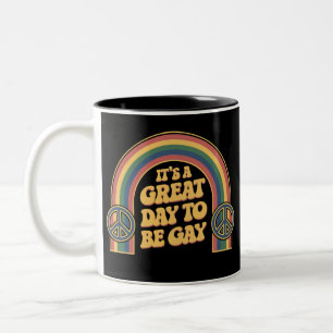 Tasse 2 Couleurs C'est une excellente journée pour être gay Mois de