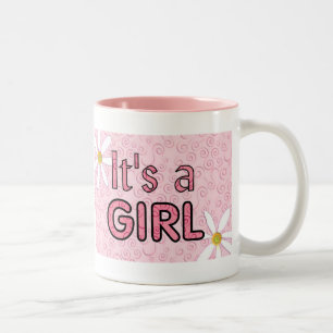 Tasse 2 Couleurs C'est une fille