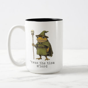 Tasse 2 Couleurs C'ÉTAIT La Fée M'Lord Drôle Sorcier Grenouille Sor
