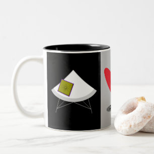 Tasse 2 Couleurs Chaises Retro