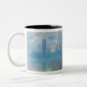 Tasse 2 Couleurs Chambres du Parlement, Londres par Claude Monet