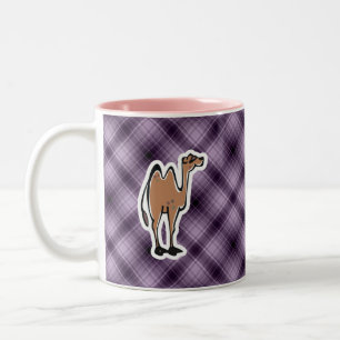 Tasse 2 Couleurs Chameau mignon ; Pourpre