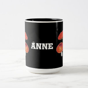 Tasse 2 Couleurs Champignons rouges