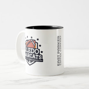 Tasse 2 Couleurs Champion "bouclier" - 11oz d'état du Bearcat 2018
