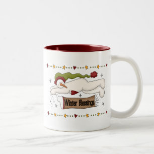 Tasse 2 Couleurs Chandails et cadeaux d'hiver