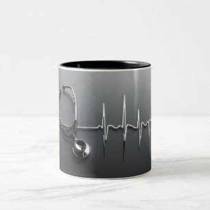 Tasse 2 Couleurs Chaque gorgée garde le cœur battant