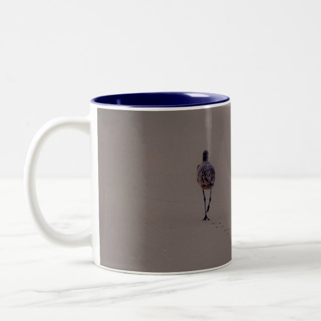 Tasse 2 Couleurs Charadriidé seul (Gauche)