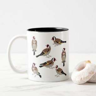 Tasse 2 Couleurs Chardonneret européen