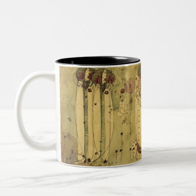 Tasse 2 Couleurs Charles Rennie Mackintosh - Le Wassail (Gauche)