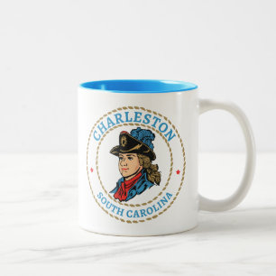 Tasse 2 Couleurs Charleston Caroline du Sud Colonial