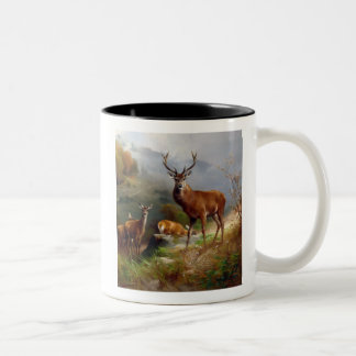 Tasse 2 Couleurs Chasse aux cerfs Camping nature