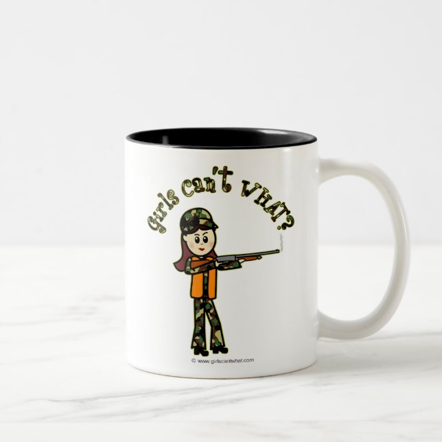 Tasse 2 Couleurs Chasse aux petites filles (Droit)