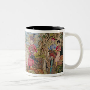 Tasse 2 Couleurs Chasse royale, d'Isphahan, l'Iran