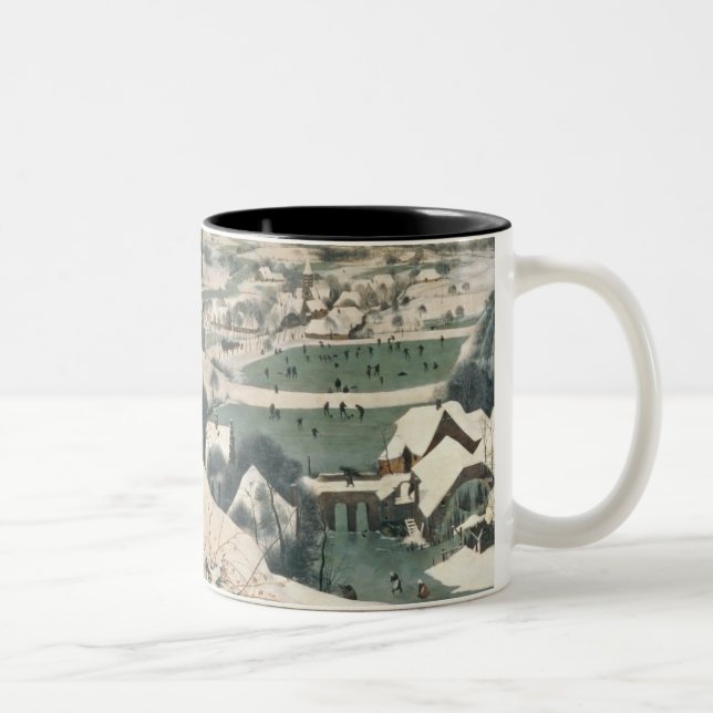 Tasse 2 Couleurs Chasseurs dans la neige - janvier 1565 (Droit)