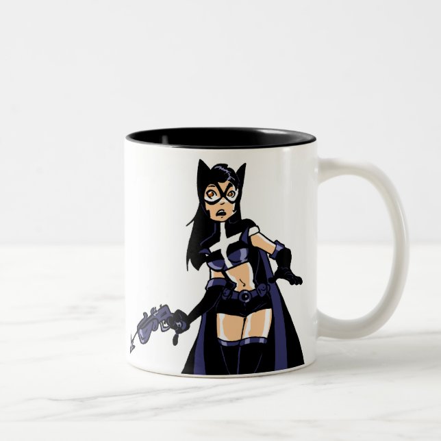 Tasse 2 Couleurs Chassez la nuit (Droit)