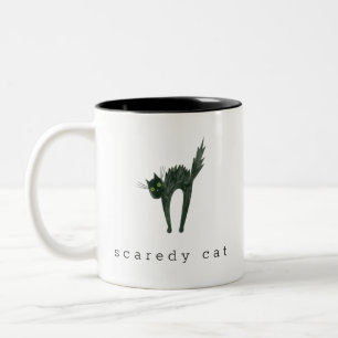 Tasse 2 Couleurs Chat caredy, Halloween, Chat noir, Amoureux des ch