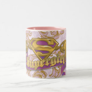 Tasse 2 Couleurs Chat d'or 3 de Supergirl