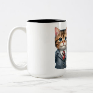 Tasse 2 Couleurs Chat enseignant